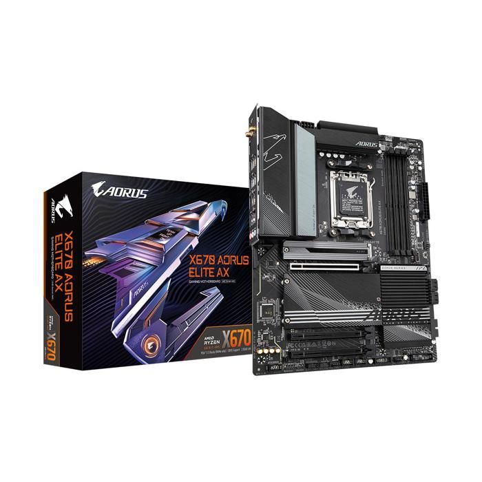 Carte mere - GIGABYTE TECHNOLOGY - X670 AORUS ELITE AX