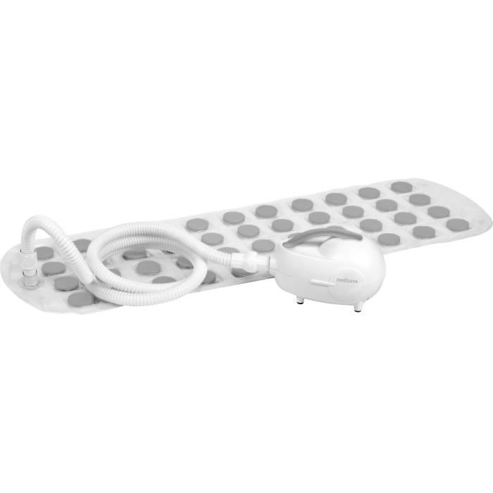 MEDISANA - MBH - Tappetino per bagno schiuma - Bianco - 3 livelli di intensità