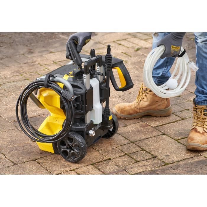 Image secondaire de Nettoyeur haute pression - Stanley Fatmax - SFMCPW1500B-XJ - 100 bars - 18V - Sans batterie