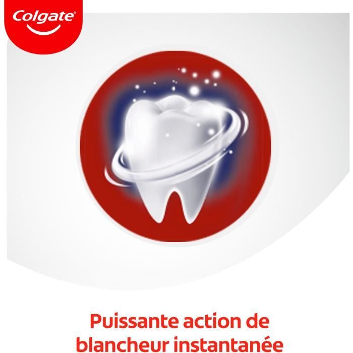 [Lot de 2] COLGATE Dentifrices Max White Optic - 75ml