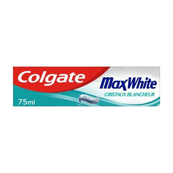 [Lot de 12] COLGATE Dentifrices Max White - 75 ml