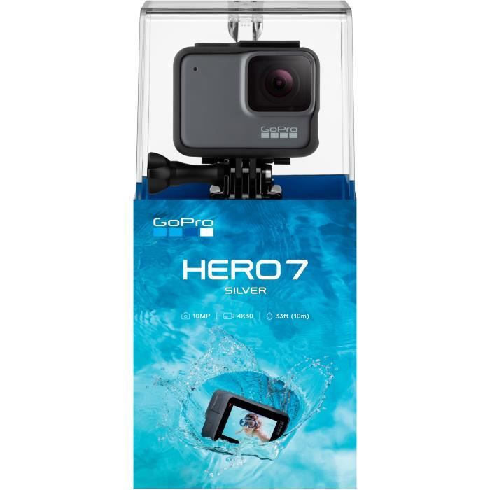 GOPRO HERO7 SILVER Action Cam - Argenté