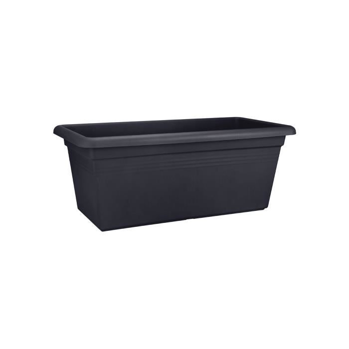 Nozioni di base ELHO Jardiniere Green 60 - Black living - Outdoor - XXL - L 29,5 x P 59,2 x H 27,7 cm
