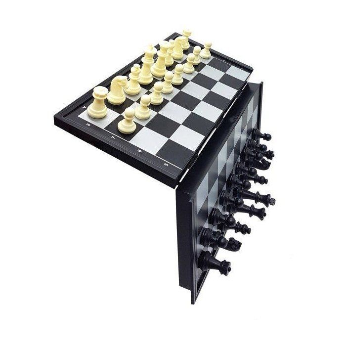 Juego de mesa magnético 8 juegos en 1 caja portátil incluye piezas imantadas para diversión en familia y amigos en casa o viajes