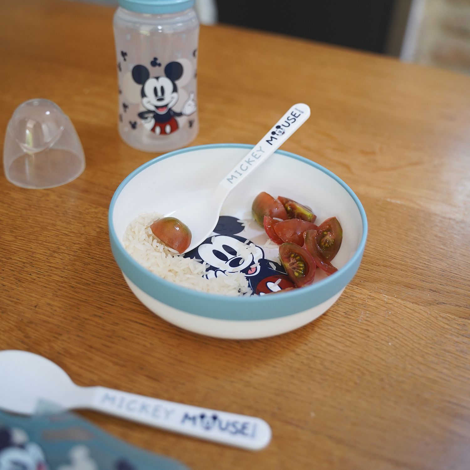 Image secondaire de Bol Anti-Dérapant Mickey pour Bébé - Pratique et Sécurisé