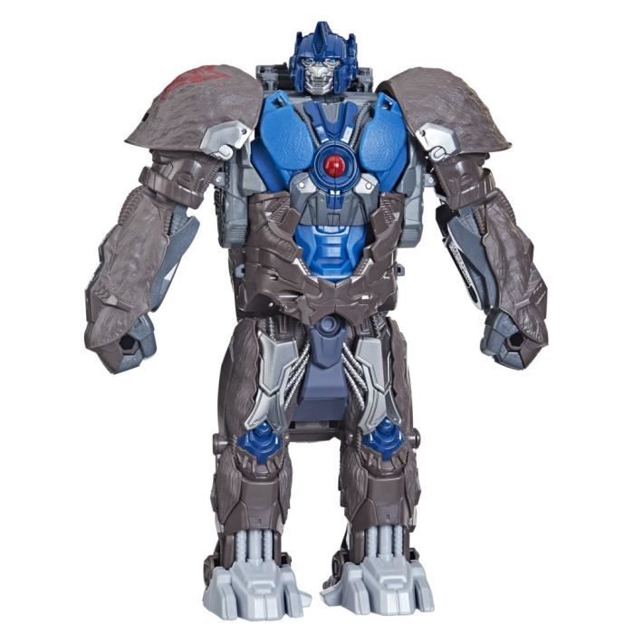 Transformers: Rise of the Beasts, figurine convertible Smash Changer Optimus Primal de 22,5 cm, a partir de 6 ans