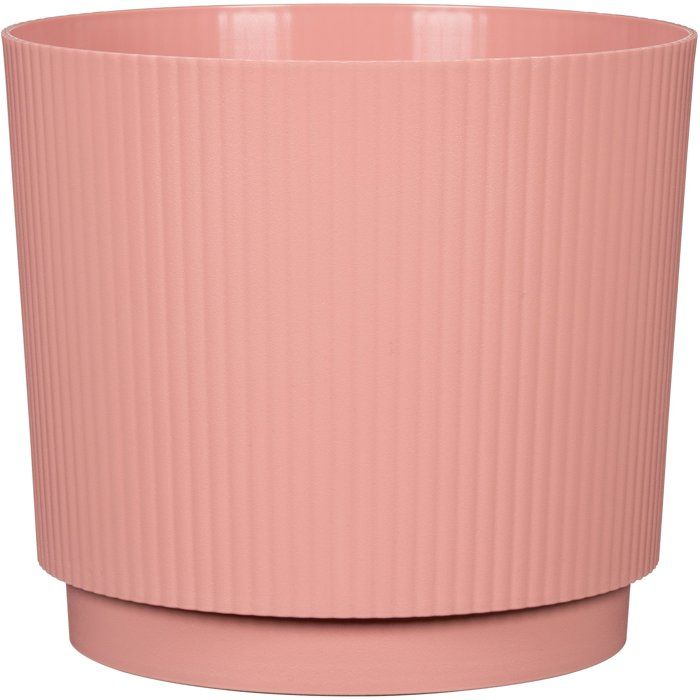 Cache-pot rond élégant en rose - GARDEN ID - Ø 25 cm