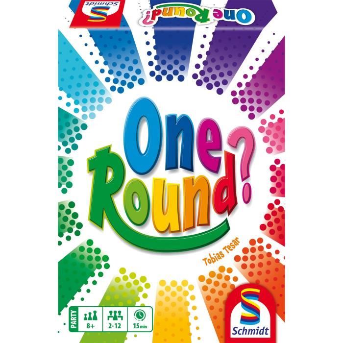 One Round? - Jeu de soci�t� - SCHMIDT SPIELE - Des 8 ans
