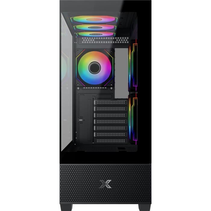 Image secondaire de Boîtier PC XIGMATEK Alphard Noir E-ATX avec Verre Trempé et ARGB