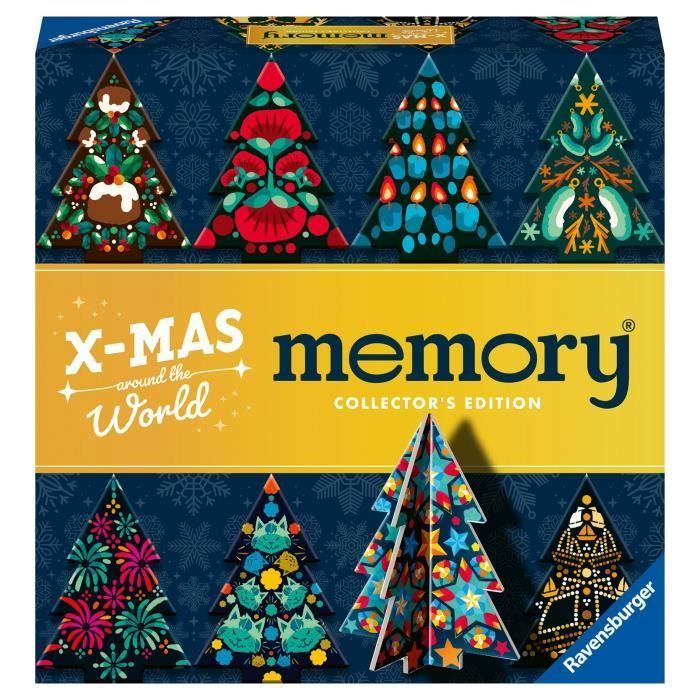 Ravensburger - Memoria da collezioneNatale - Un primo gioco educativo che unisce osservazione, associazione e memorizzazione - 6 anni - 22350
