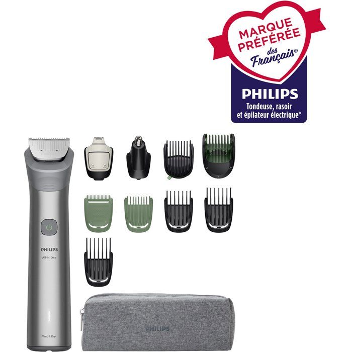 Image secondaire de Tondeuse multifonction 11-en-1 étanche Philips Series 5000