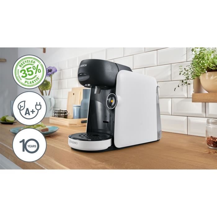 Machine a café multi-boissons - BOSCH - TASSIMO - T16 Finesse blanc - 1400 W