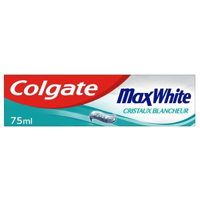 COLGATE Dentifrice blancheur Max White - 75 ml