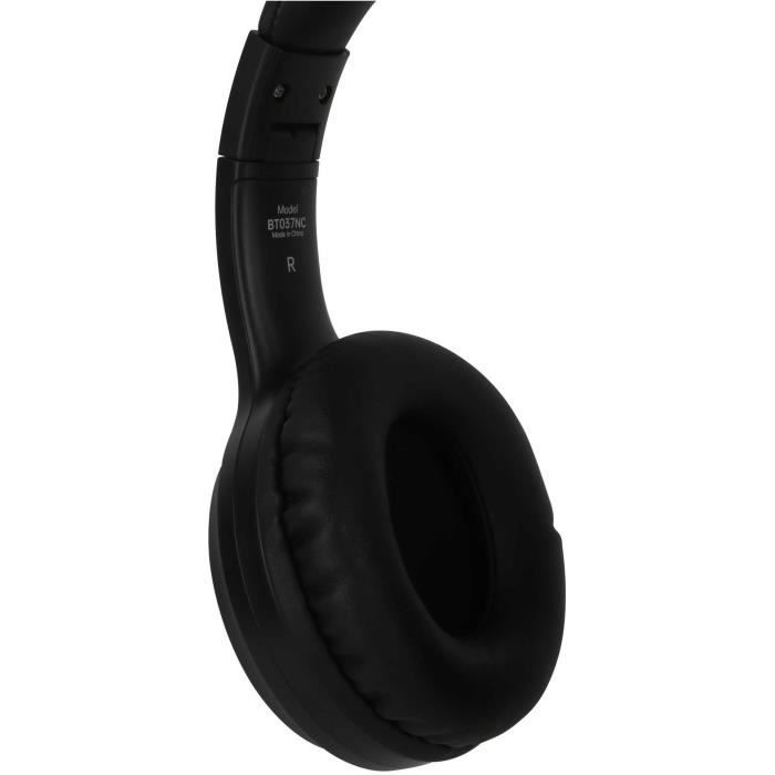Image secondaire de Casque Bluetooth - SENCOR - SEP PANNION - ANC + Réduction bruit ambiant - IPX4 - Noir