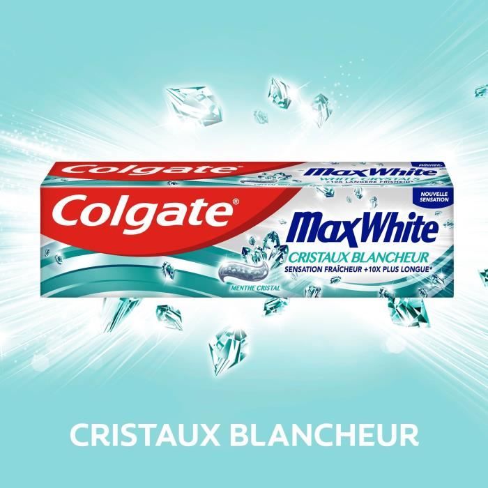 COLGATE Dentifrice blancheur Max White - 75 ml