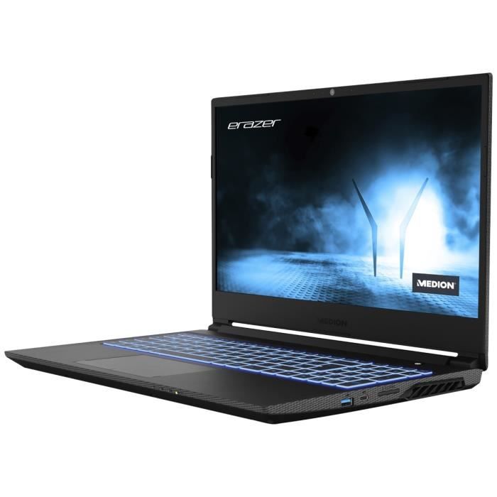 PC Portable Gamer MEDION Erazer Crawler E25 | 15,6 FHD - RTX 3050Ti 4Go - AMD Ryzen 5-5600H - RAM 8Go - 512Go SSD - Win 11 - AZERTY