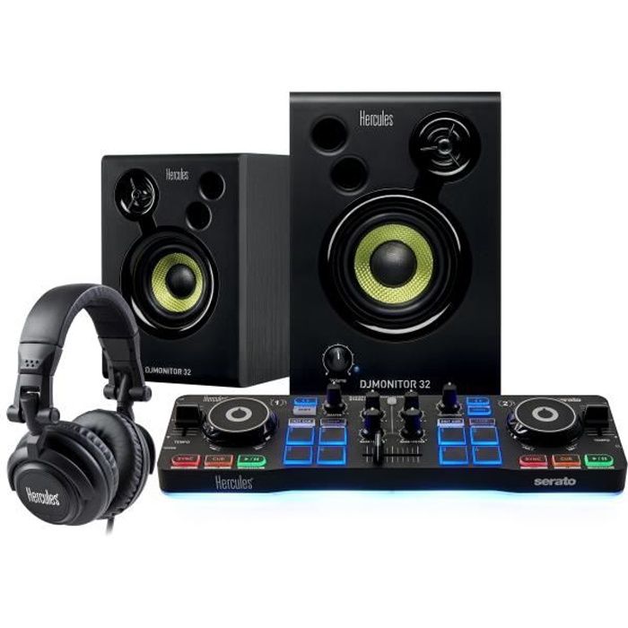 HERCULES DJSTARTER KIT - Starter kit - Nero