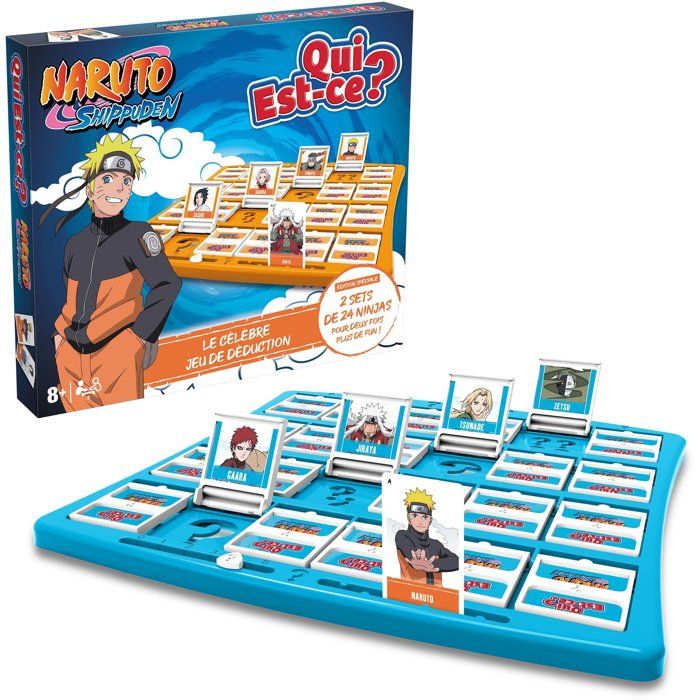 QUI EST-CE ? Naruto Shippuden - Jeu de société de déduction