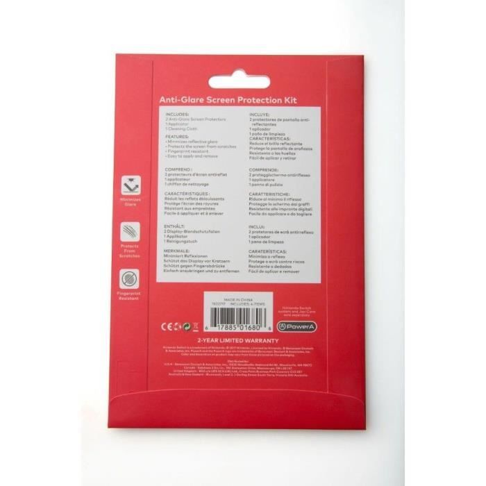 NINTENDO SWITCH Protecteur écran anti-reflet