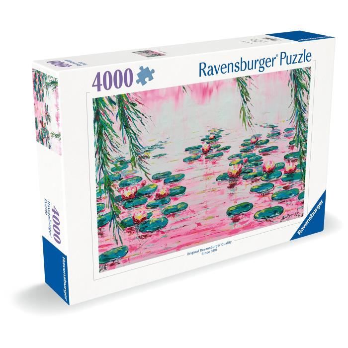 Image secondaire de 4000 p Les nénuphars roses