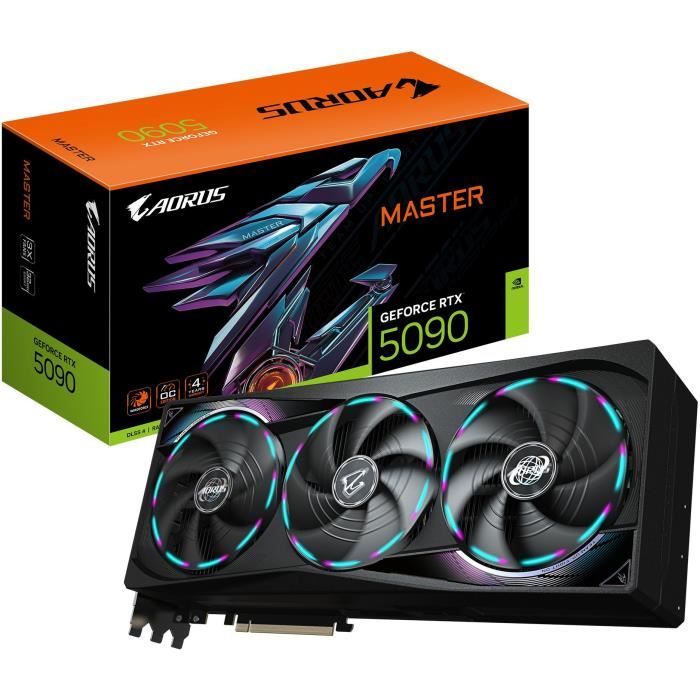 Scheda grafica - GIGABYTE - AORUS GeForce RTX 5090 MASTER - 32 GB