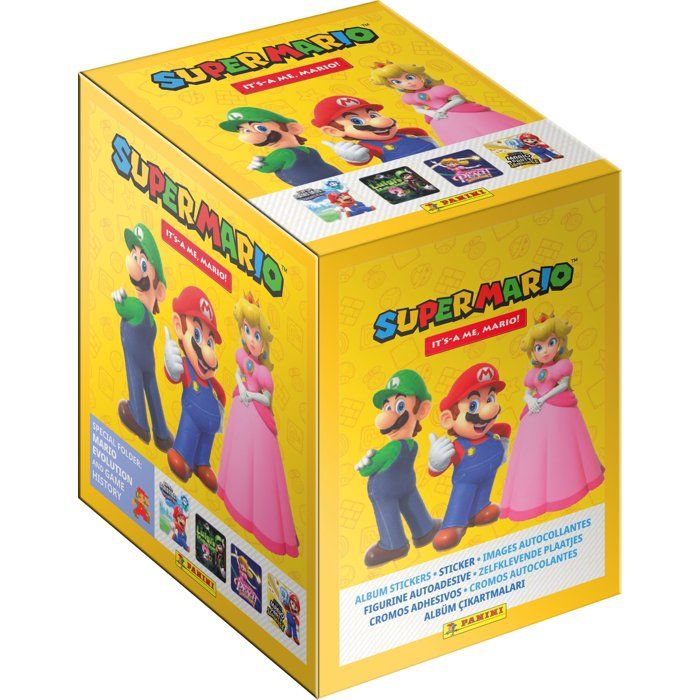 Image secondaire de Boîte Métal Super Mario - 36 Pochettes et 180 Stickers