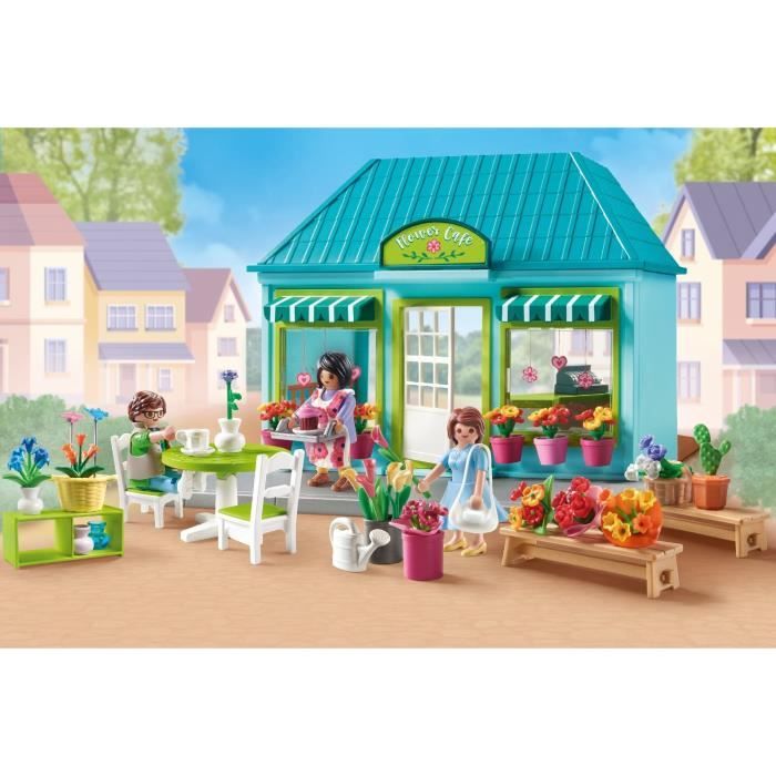 Image secondaire de PLAYMOBIL 71807 Boutique de fleuriste et salon de thé