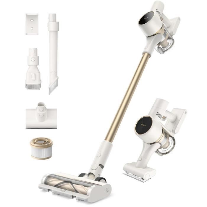 Nuovo DreamE R10 - Wireless Broom aspirapolvere - Potenza 120AW, 60 min autonomia - Filtrazione avanzata - Brush a multi -surface