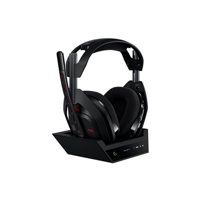 Cuffie da gioco - Wireless - Logitech G - Astro A50 Lightspeed Pro-G Graphene - Xbox, PS5, Switch, PC/Mac - Nero