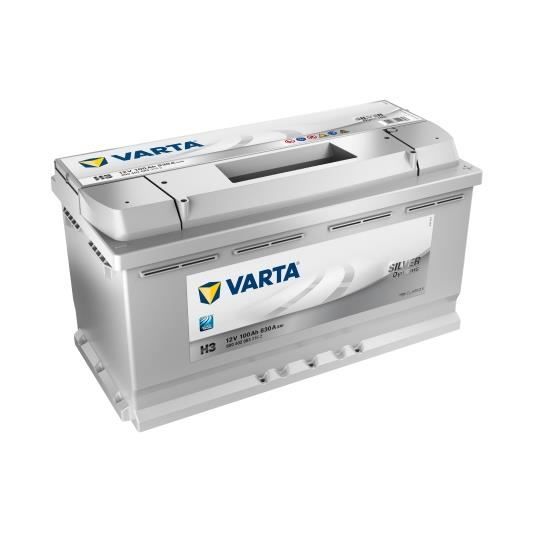 VARTA Batterie Auto H3 (+ droite) 12V 100AH 830A