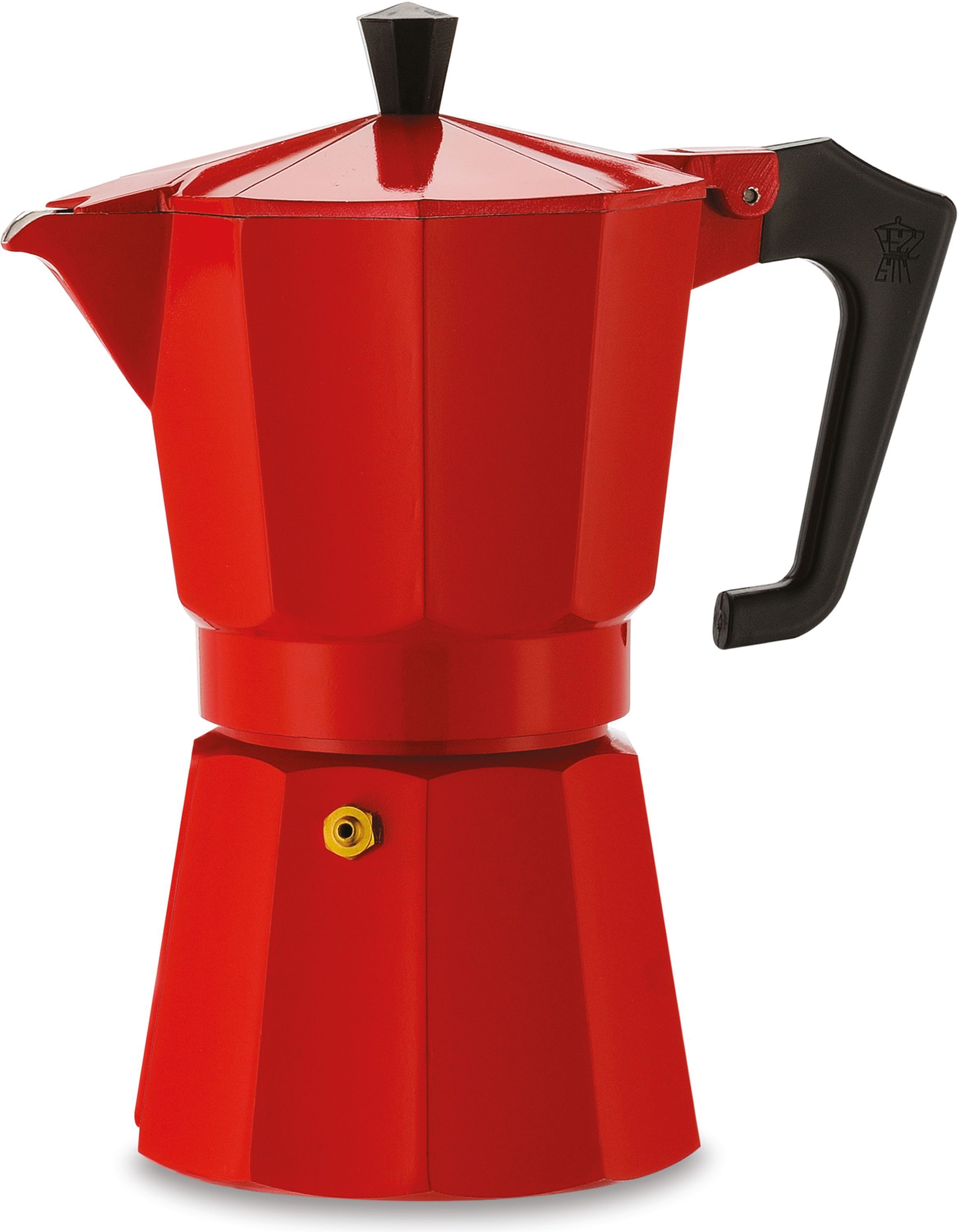 Image secondaire de Cafetière Italienne Pezzetti Italexpress 6 Tasses Aluminium Rouge