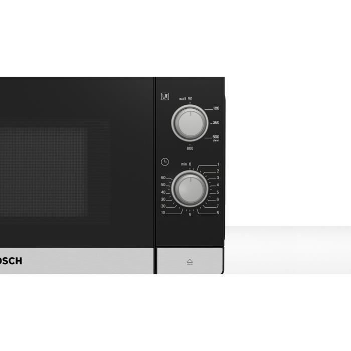 Image secondaire de Micro-ondes simple pose-libre - BOSCH SER2 - FFL020MS2F - Noir - 1 mode de cuisson - 26 x 44,2 x 34,5 cm