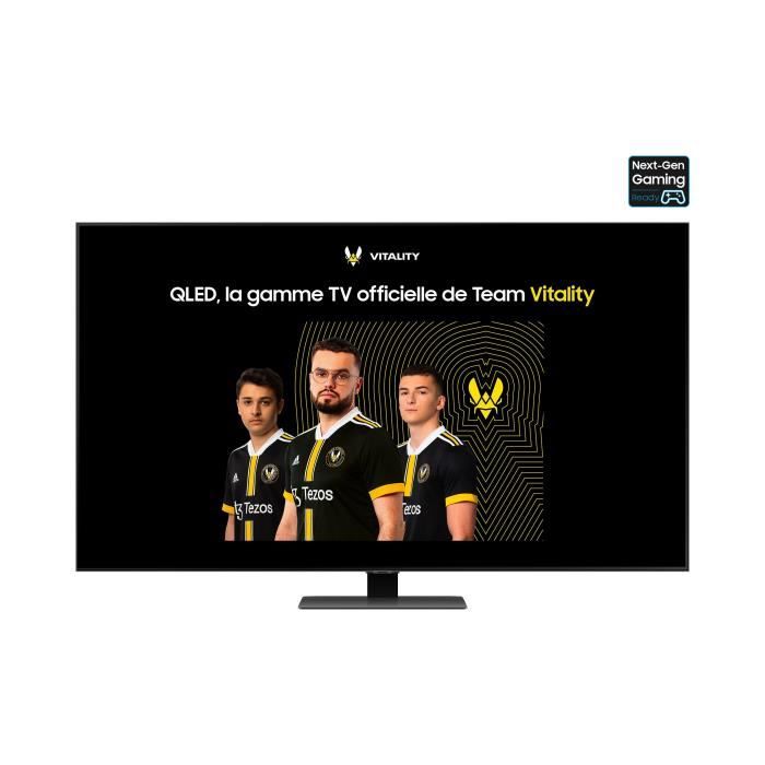 SAMSUNG QE55Q80B - TV QLED 4K UHD - 55'' (140 cm) - Smart TV - Dalle 100Hz - HDMI 2.1 - Dolby Atmos