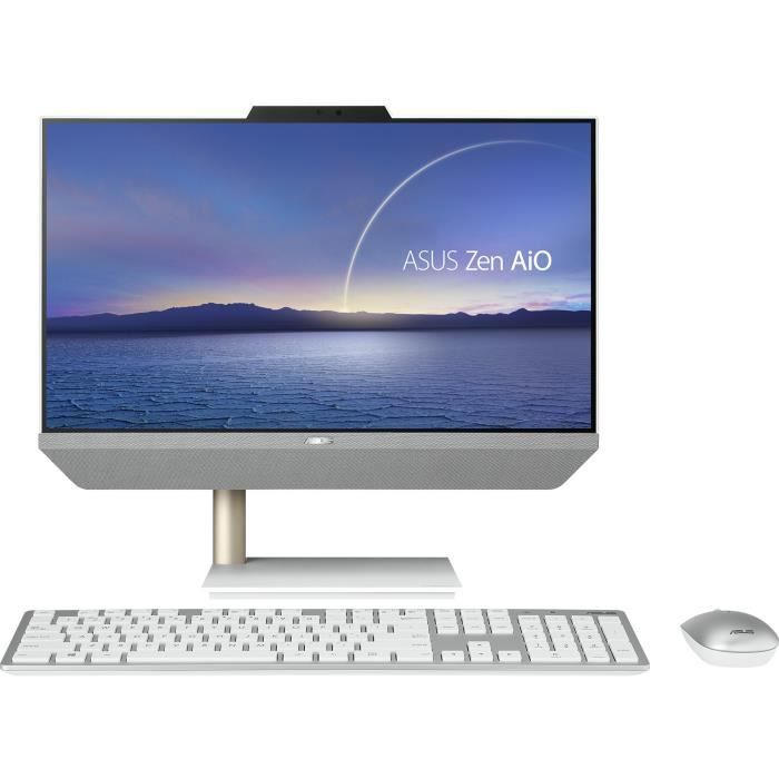 PC Tout-en-un ASUS Zen AIO 22 A5200WFAK-WA080T - 21.5 FHD - Core i3-10110U - RAM 8Go - SSD 256Go - Windows 10 - Clavier + Souris