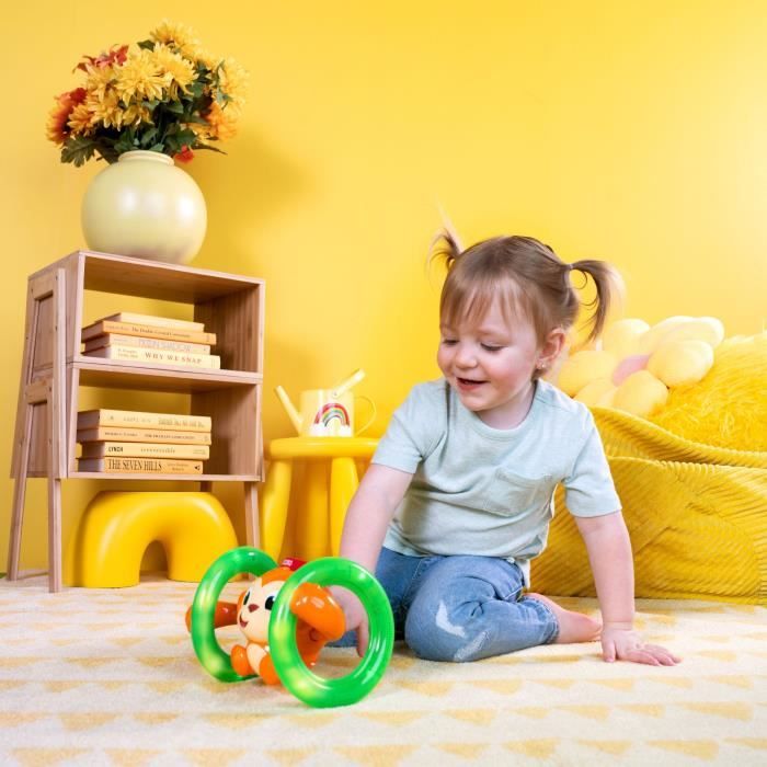 Image secondaire de Bright Starts Jouet d'activité Roll & Glow Monkey K52181