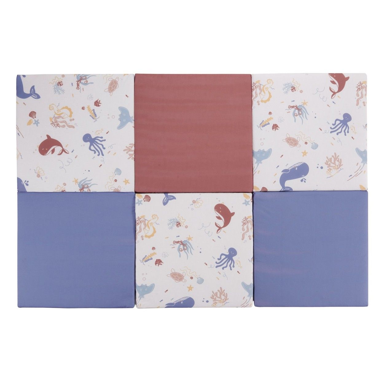 TINEO Maxi Rug Malin Treasures of the ocean 5 in 1 - Scalable - Removable cover - 180x200 cm -