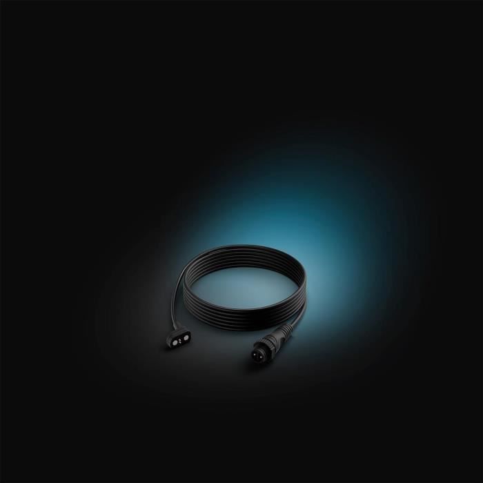 Image secondaire de Câble de charge d'extérieur - Philips Hue - CSA-2DA - 5 m - 24 V - Noir