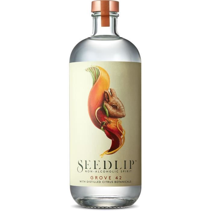 Seedlip Sans Alcool - Ap�ritif Grove - 00,0 % Vol. - 70 cl