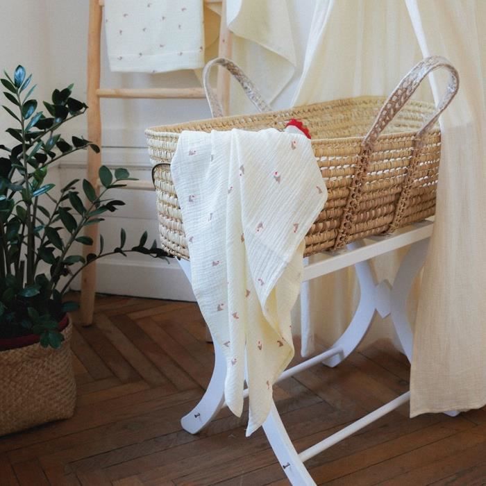 Image secondaire de Maxi lange - DOMIVA - Maternity Love - Mousseline de coton ultra-douce