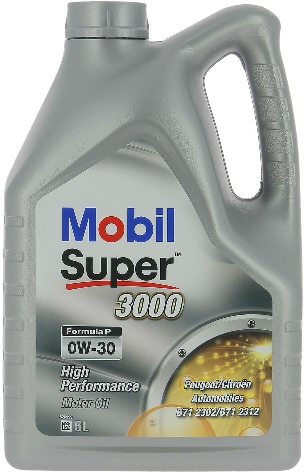 MOBIL Synthetic motor oil S3000 - 0W30 Formula-P - 5 L