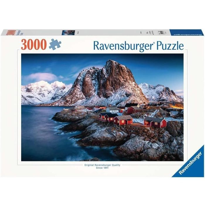 Ravensburger - Lofoten Norvege Puzzle 3000 pieces pour Adultes et Enfants a partir de 12 Ans, , Multicolore - 17081