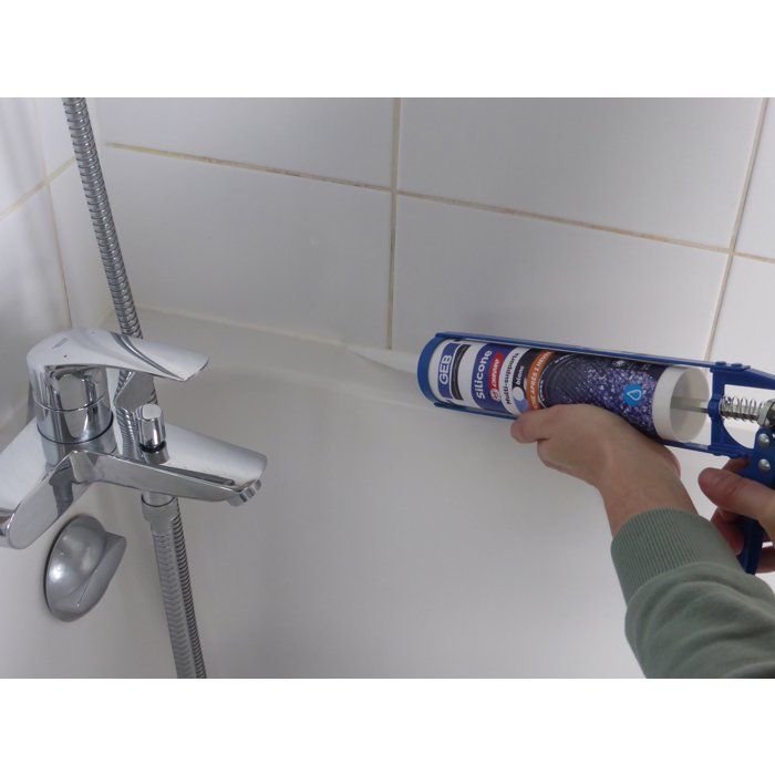 Image secondaire de Silicone Sanitaire Translucide 280 ml - Séchage Ultra-Rapide 60 Minutes