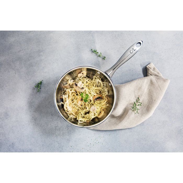 Image secondaire de Casserole Classic en Acier Inoxydable Ø20 cm - COSY & TRENDY