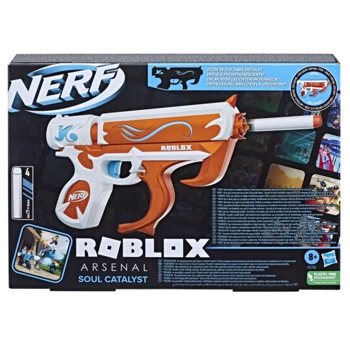 Nerf Roblox Arsenal Blaster a fléchettes Soul Catalyst