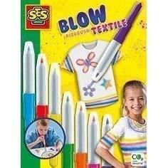 Blow airbrush pens - Textile