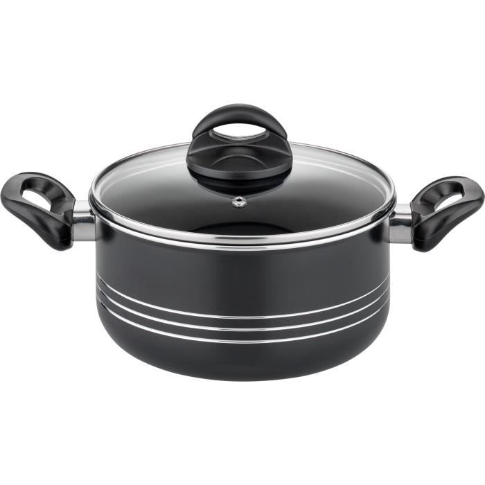 Image secondaire de Batterie de cuisine - Induction - GSW - MILANO GREY - 15 pieces - Aluminium massif - Gris