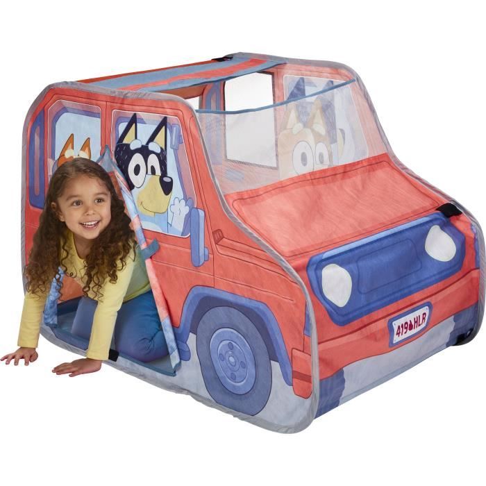 Tente de jeu pop-up BLUEY - Le 4x4 de la famille Heeler - Tente de jeu pop-up pour enfants