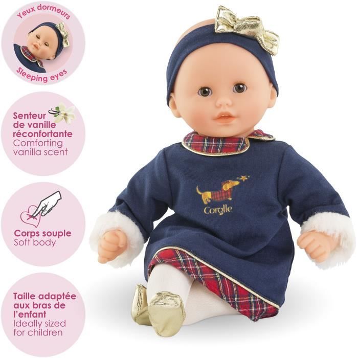 Image secondaire de Poupon - COROLLE - Bébé Calin Margaux - Corolle en fetes