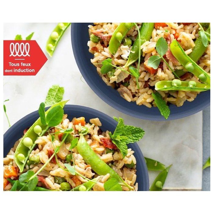 Image secondaire de Batterie de Cuisine 5 Pièces Arthur Martin - Aluminium Céramique - Tous Feux