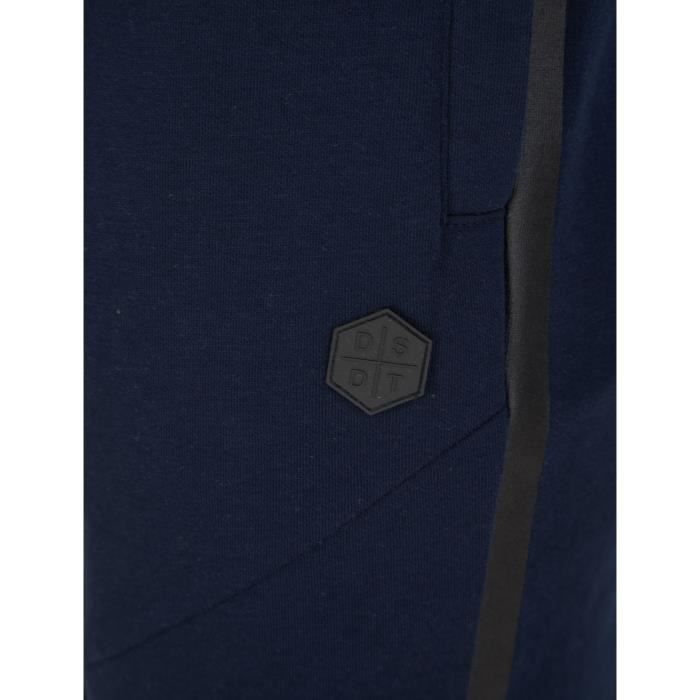 DISSIDENT Pantalon de Jogging Bleu Marine/Noir Homme